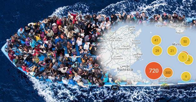 Mapped: Fatal migration incidents in Mediterranean