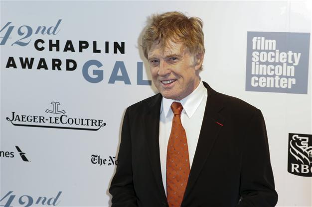 Redford honored with Chaplin Award