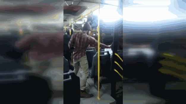 VIDEO: Dancer in Istanbul bus finds no partner