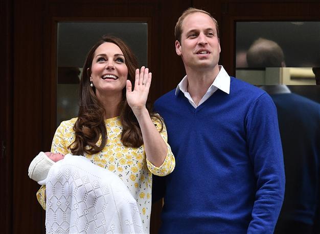 William and Kate back home with Britain’s new princess