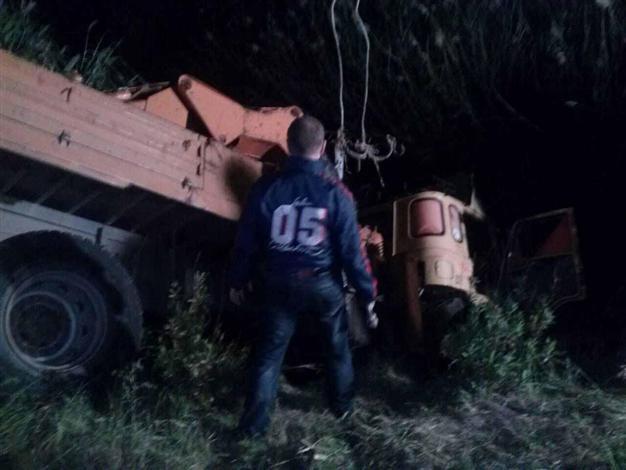 Man drives into military zone with crane, dies after crane topples in western Turkey