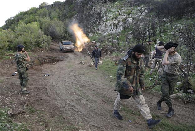 Islamist rebels battle Syrian army near Assad heartland