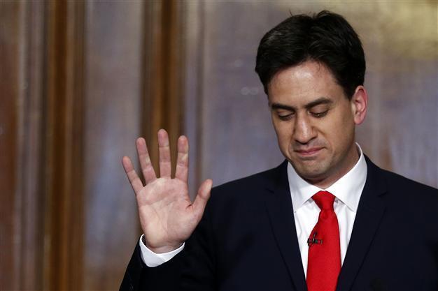 Labours Miliband steps down after UK election humiliation