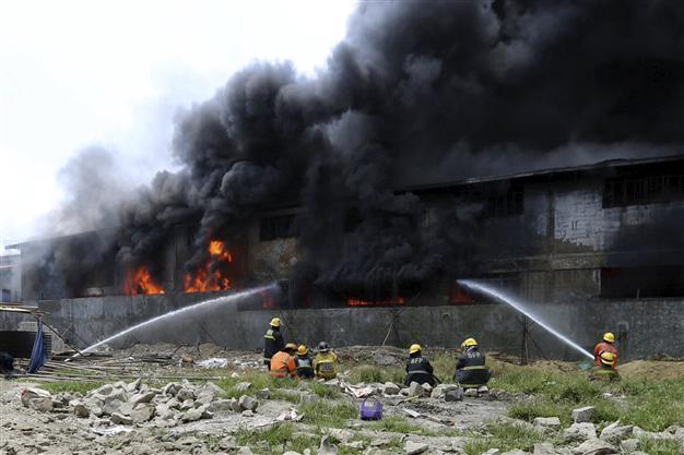Anger as Philippine factory fire kills 72