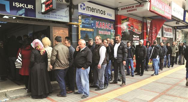 Turkish unemployment hit 11.2 percent in February period