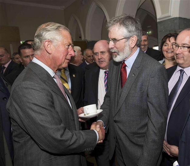 Prince Charles meets Sinn Fein leader