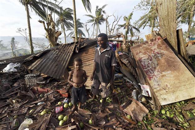 Fears of food shortages in Vanuatu as huge damage revealed