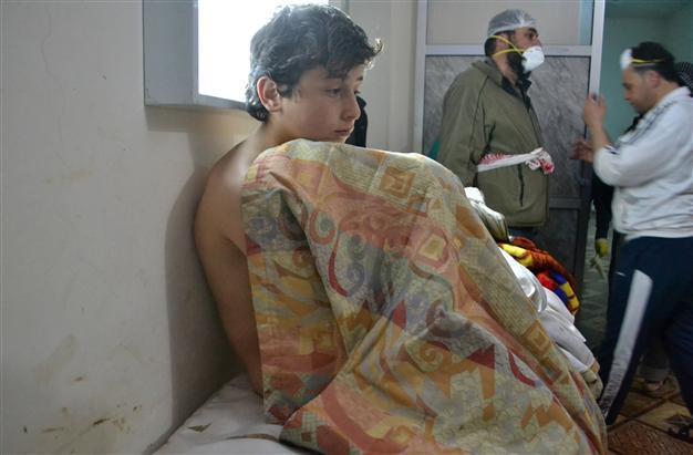 Six dead in apparent gas attack in northwest Syria: monitor