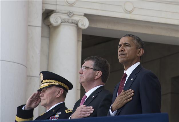 Obama heralds first U.S. Memorial Day without ground war in 14 years