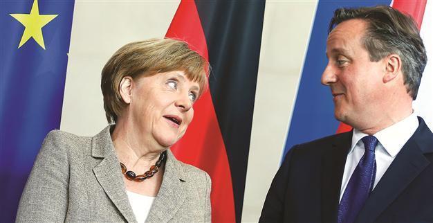 Merkel doesnt rule out treaty change as Britain urges EU reform
