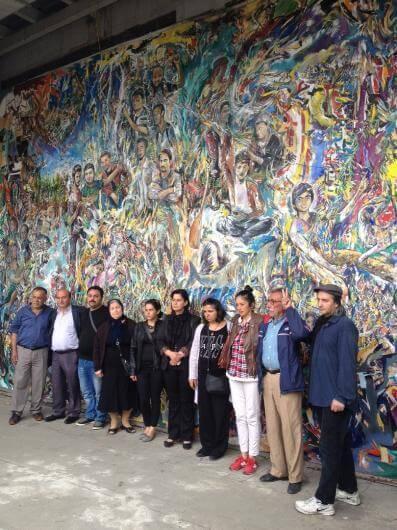 Turkish mural unveiled to mark anniversary of Gezi protests