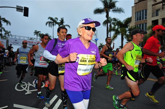 US grandma, 92, sets record for oldest woman marathoner