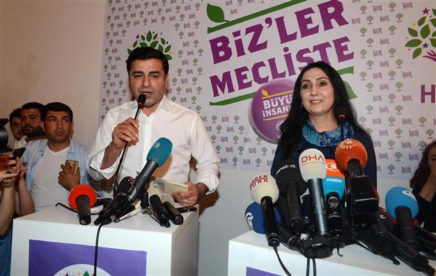 HDP co-chair Demirtaş says debate on presidency has ended with HDP passing threshold