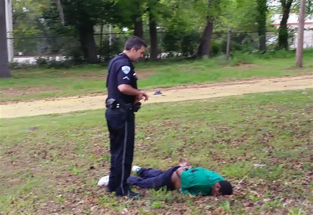 Man recounts first moments of US deadly police shooting