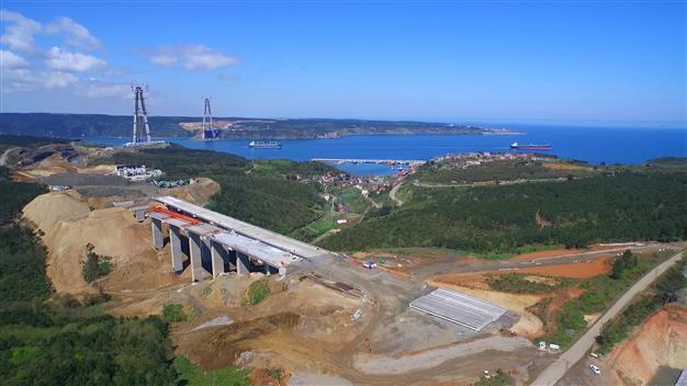 Court cancels access road plans for Istanbul’s third bridge