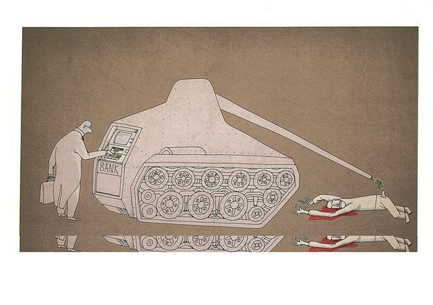 Albanian cartoonist winner of Aydın Doğan Cartoon Contest