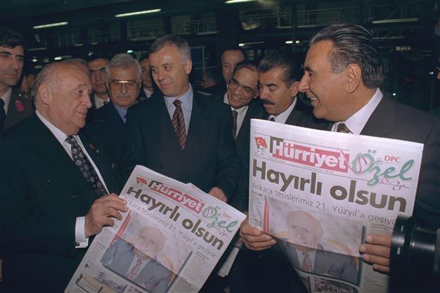 Doğan Holding president praises Demirel’s stance on press freedom