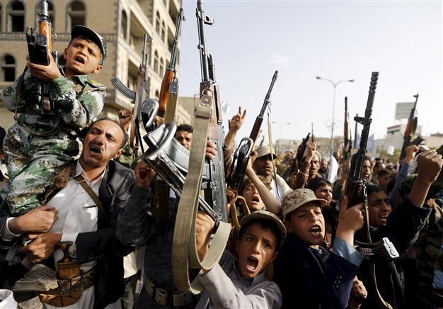 Houthi forces in Yemen seize provincial capital near Saudi border