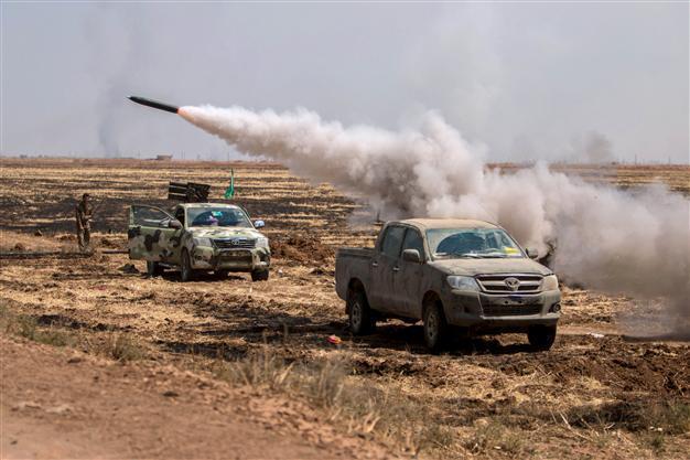 Syrian Kurds, on the offensive, push deeper into ISIL territory