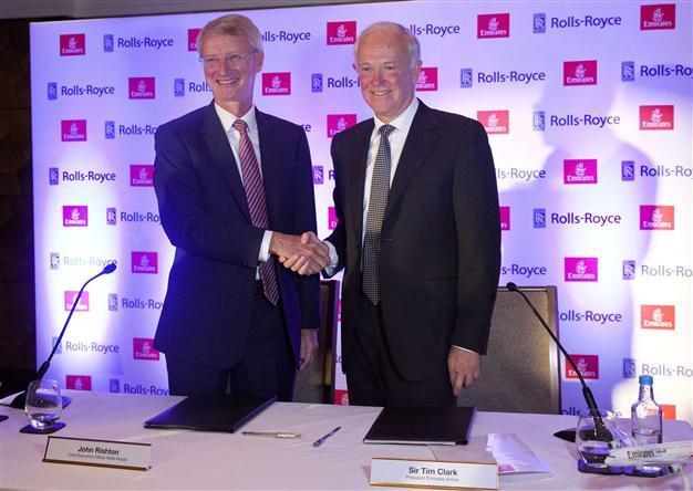 Emirates Airline picks Rolls-Royce for $9.2 bln engines deal