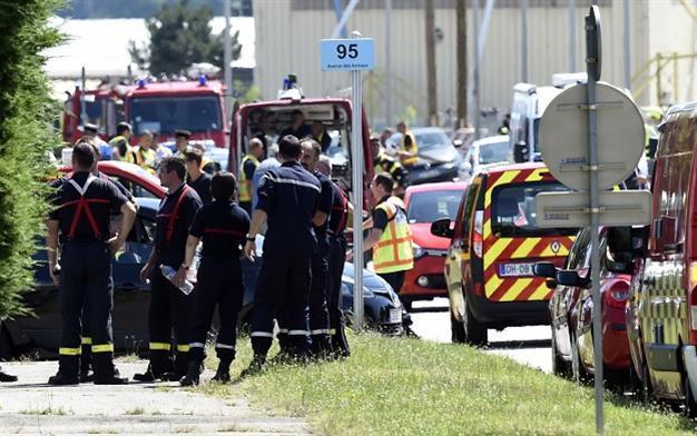 One decapitated in suspected terror attack on French factory