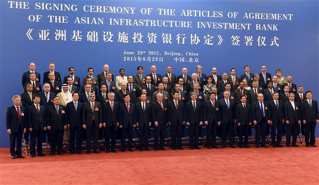 Framework for China-led international bank signed