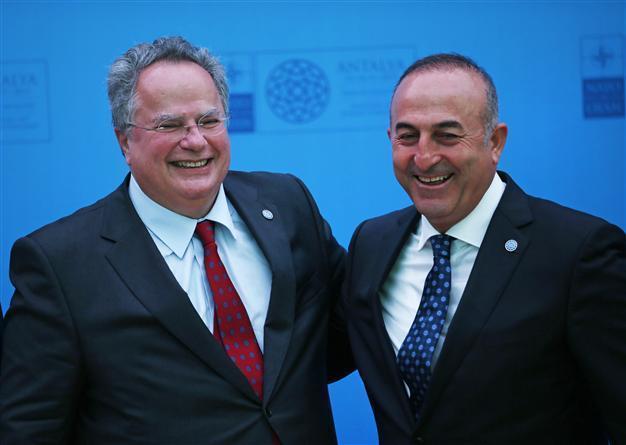 Turkish FM talks with Greek counterpart in show of solidarity