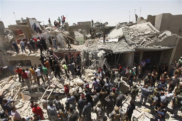 Iraq warplane accidentally bombs Baghdad, killing 7