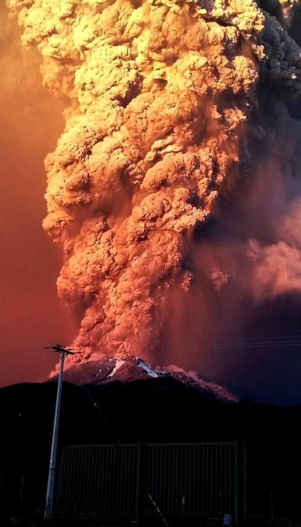 Chile volcano erupts for first time in decades, then again