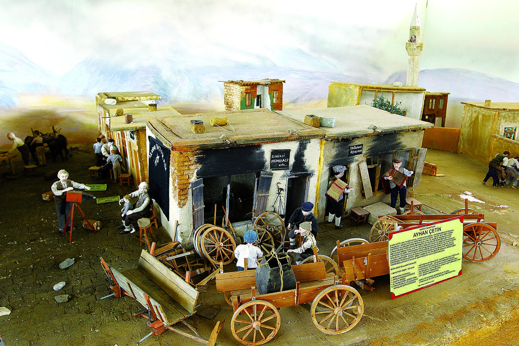 İzmir ‘model village’ takes visitors back in time