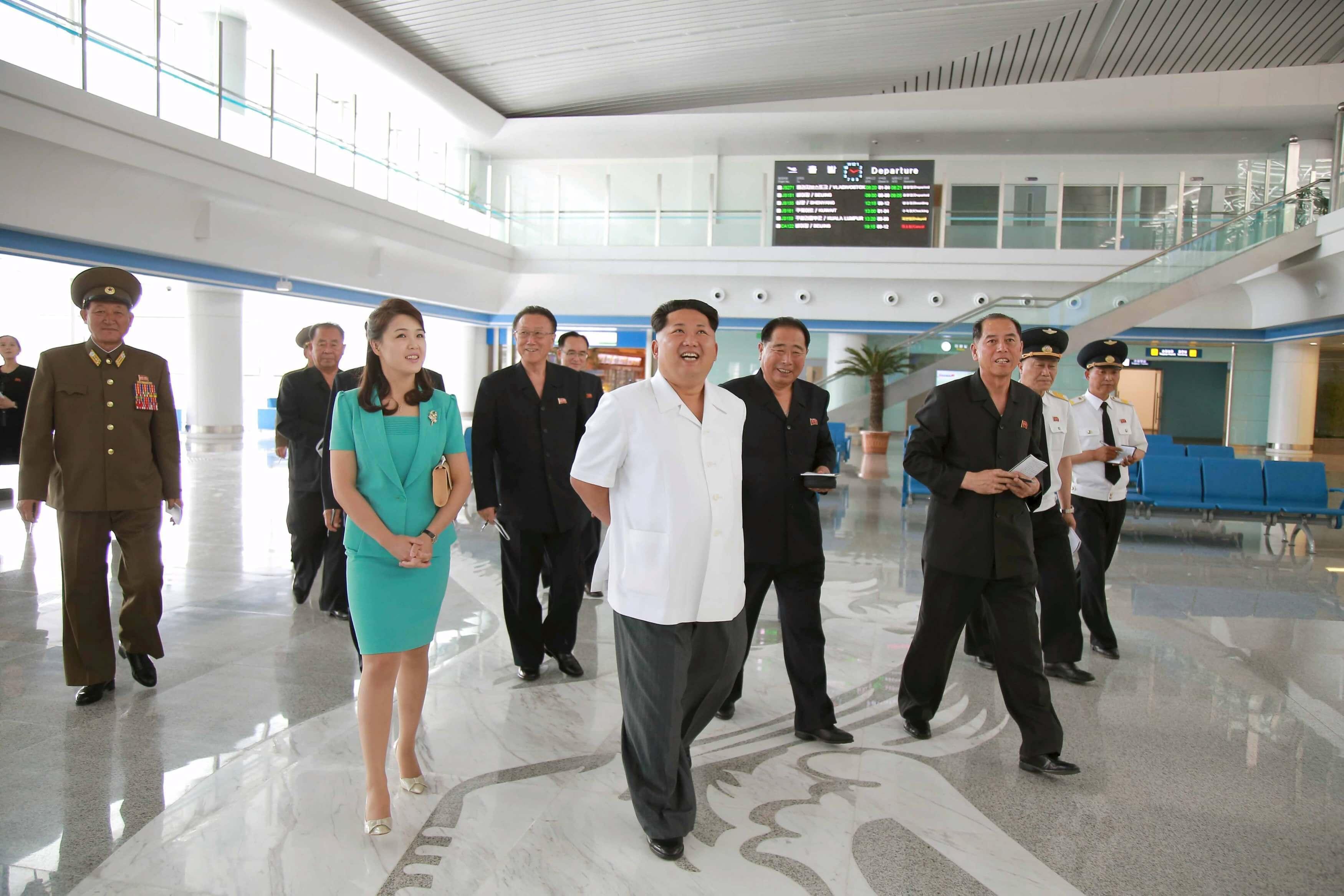 N. Korea opens new showcase airport terminal