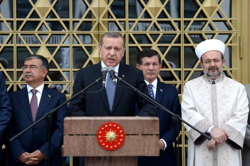 Erdoğan opens palace mosque, highlights Quranic verse on ‘patience’