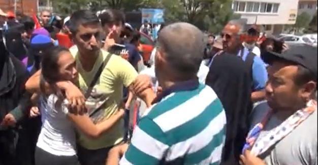 VIDEO: Pro-Uighur group in Ankara attacks Asian tourist presumed Chinese