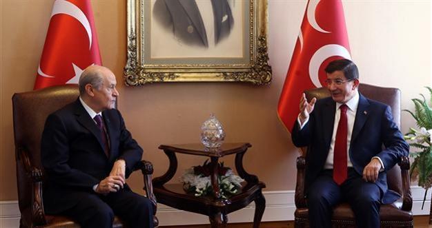 MHP leader tells Turkish PM they are not willing to take part in coalition gov’t