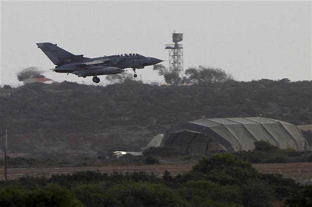 Missiles fall off British warplane in Cyprus