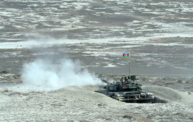 Turkey, Azerbaijan begin joint military exercises