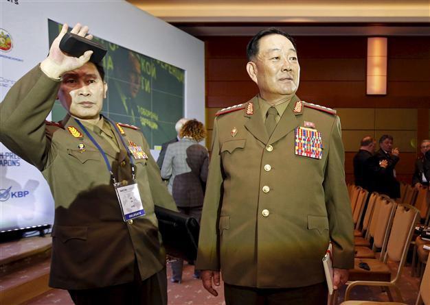 S. Koreas spy agency says N. Korea executed defense chief