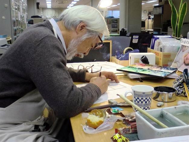 Japan animator Miyazaki backs anti-US base fund