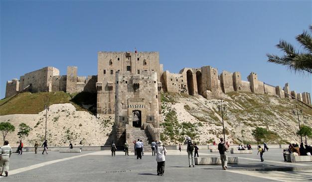 Blast damages citadel wall in Syrias UNESCO-listed Aleppo
