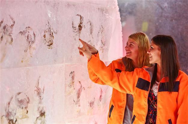 First ice sculpture museum in Antalya
