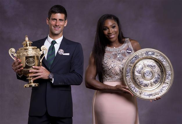 Djokovic, Williams show at Wimbledon they are clear No. 1s