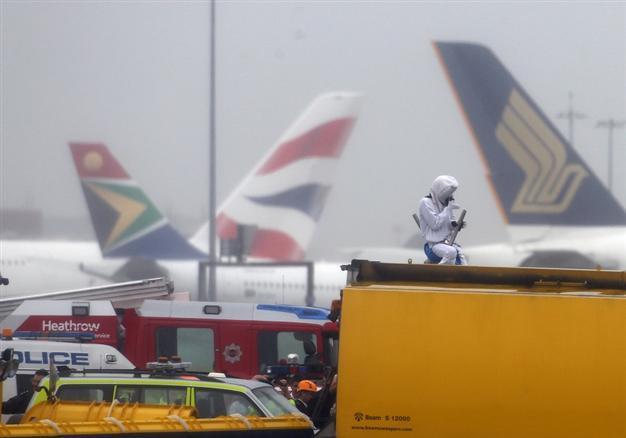 Heathrow cancels flights after protesters get on runway