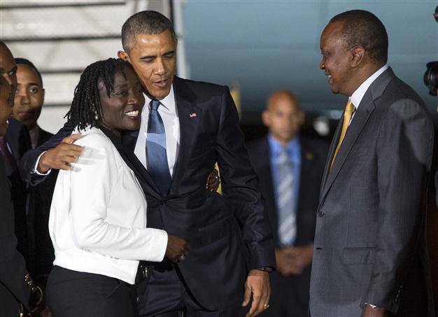 On first visit to Kenya as president, Obama highlights entrepreneurship, growth