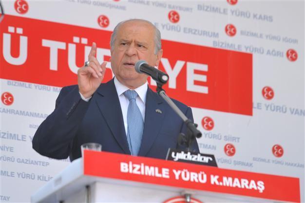 MHP head slams Turkish president on his bias in elections