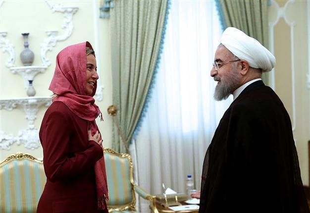 EUs Mogherini in Iran to discuss nuclear deal, region: TV