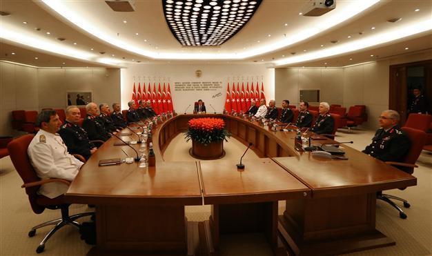 Turkeys Supreme Military Council convenes for promotions and retirements