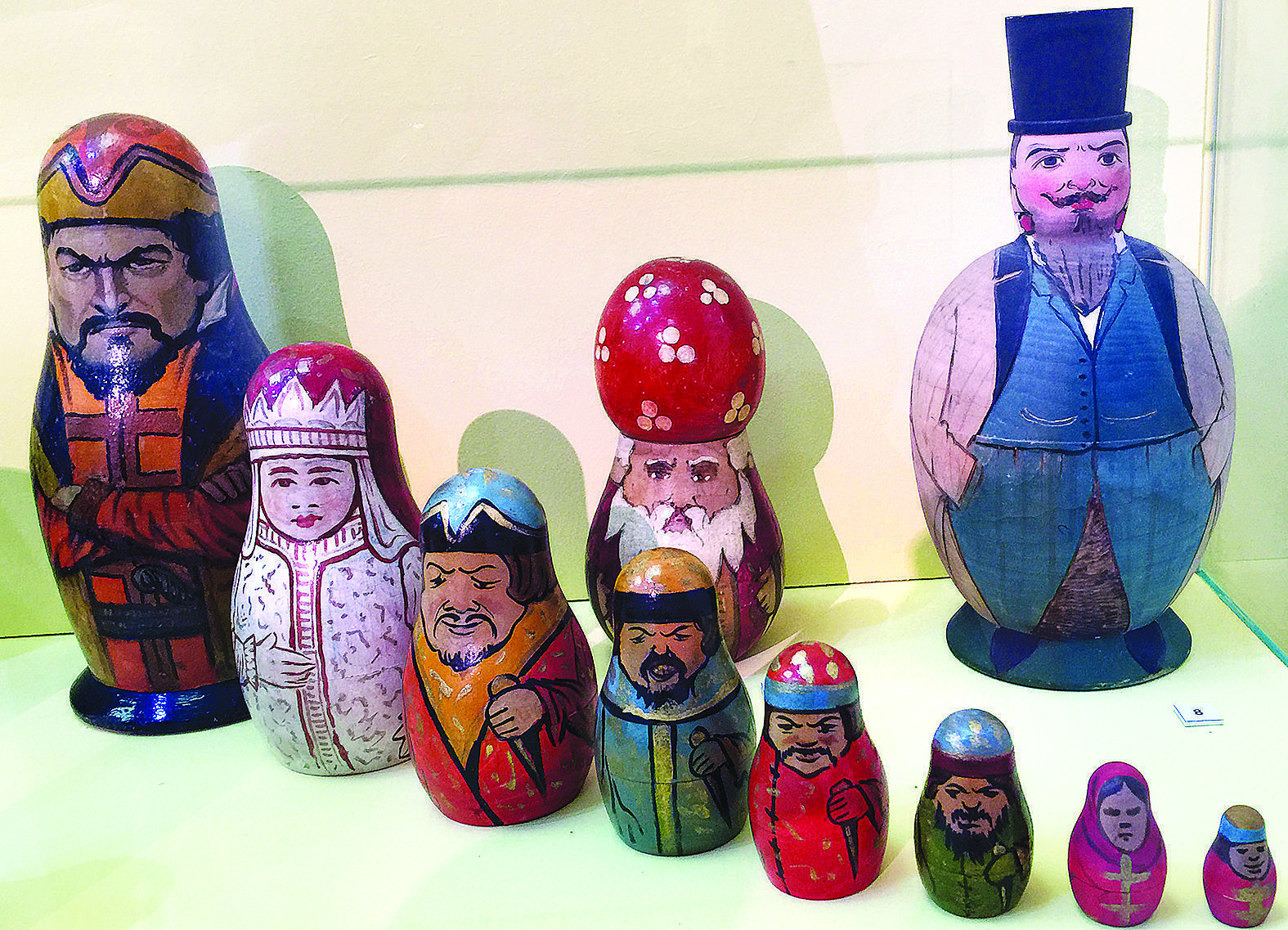 Changing face of Russia’s emblematic matryoshka dolls