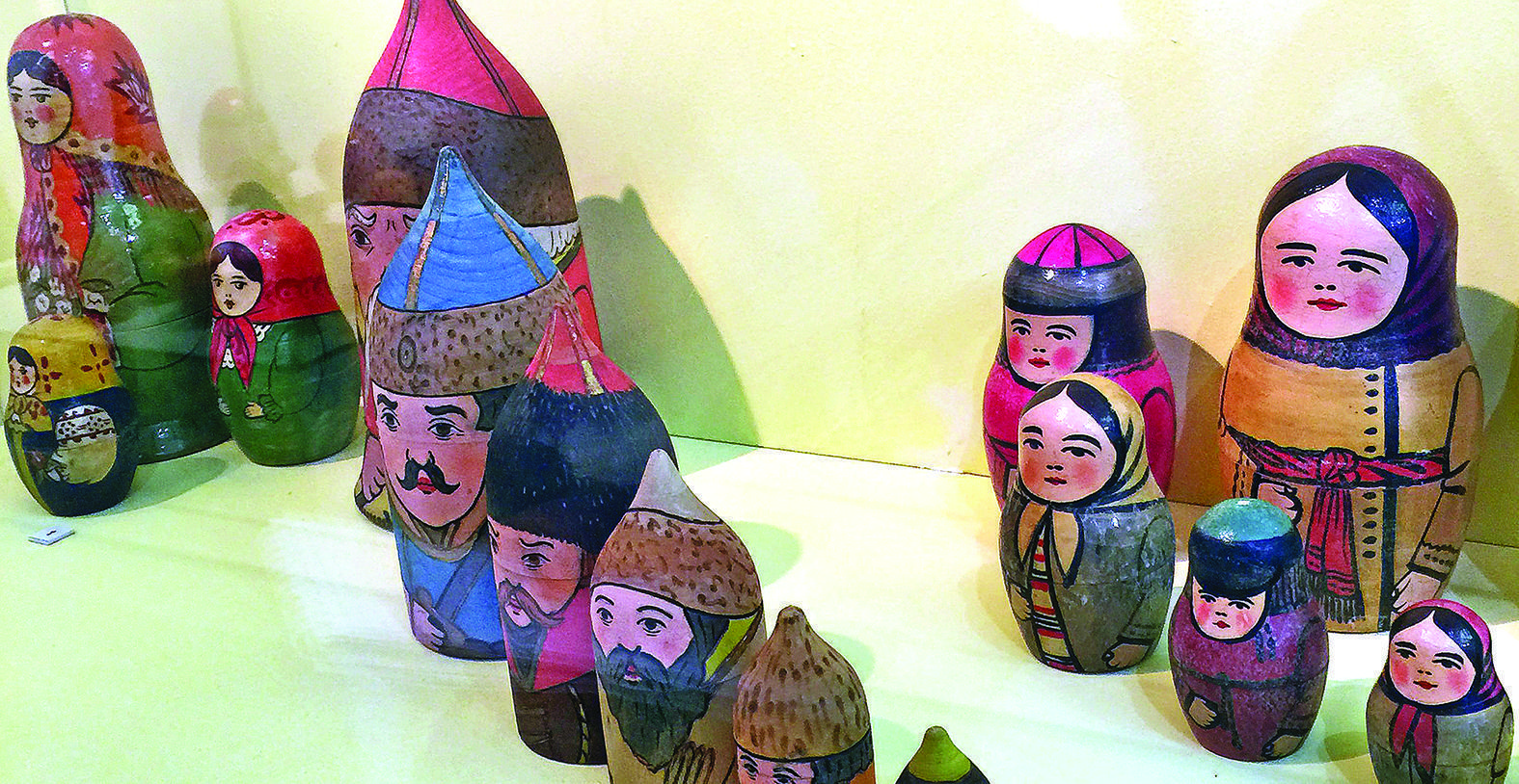 Changing face of Russia’s emblematic matryoshka dolls