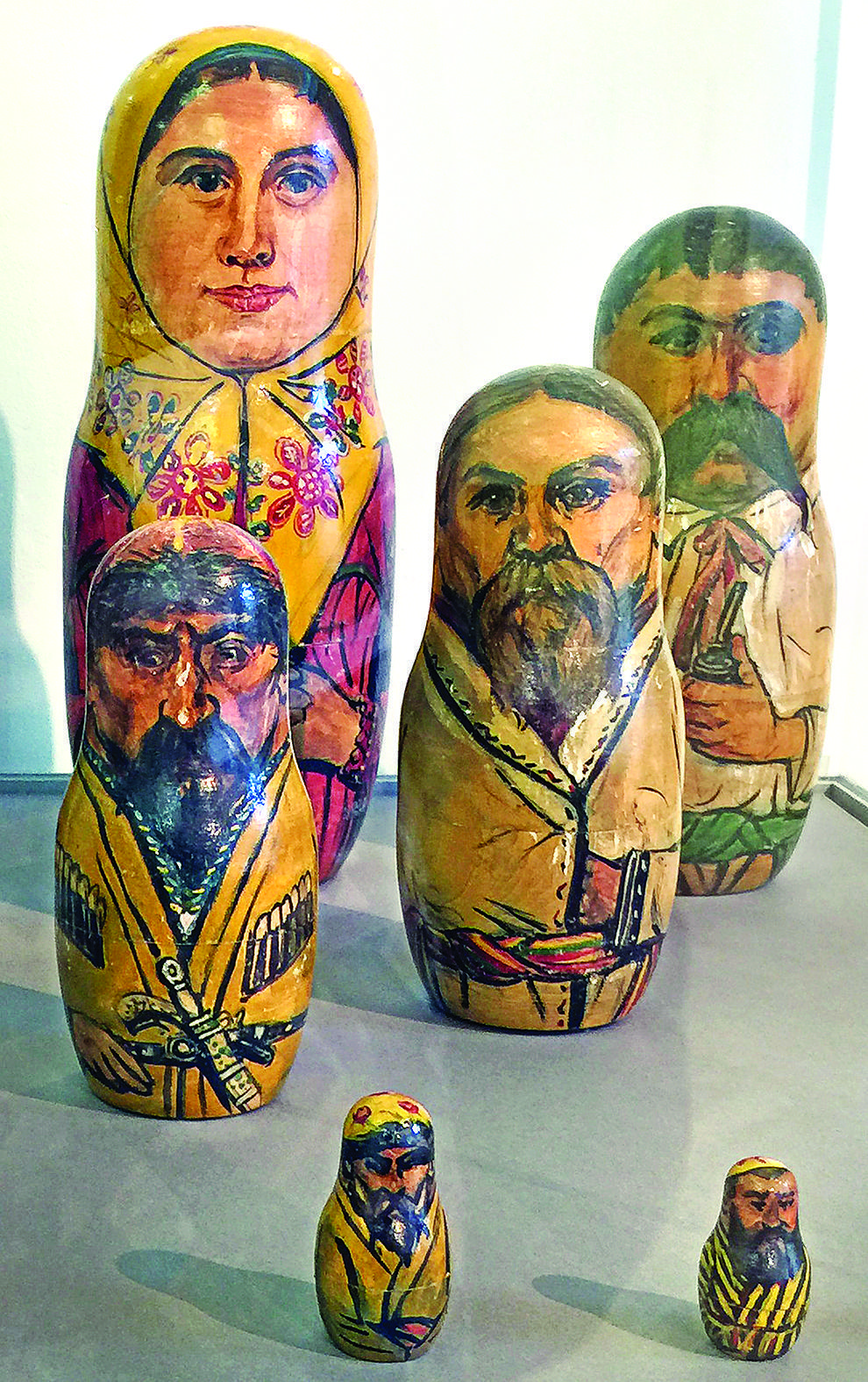 Changing face of Russia’s emblematic matryoshka dolls