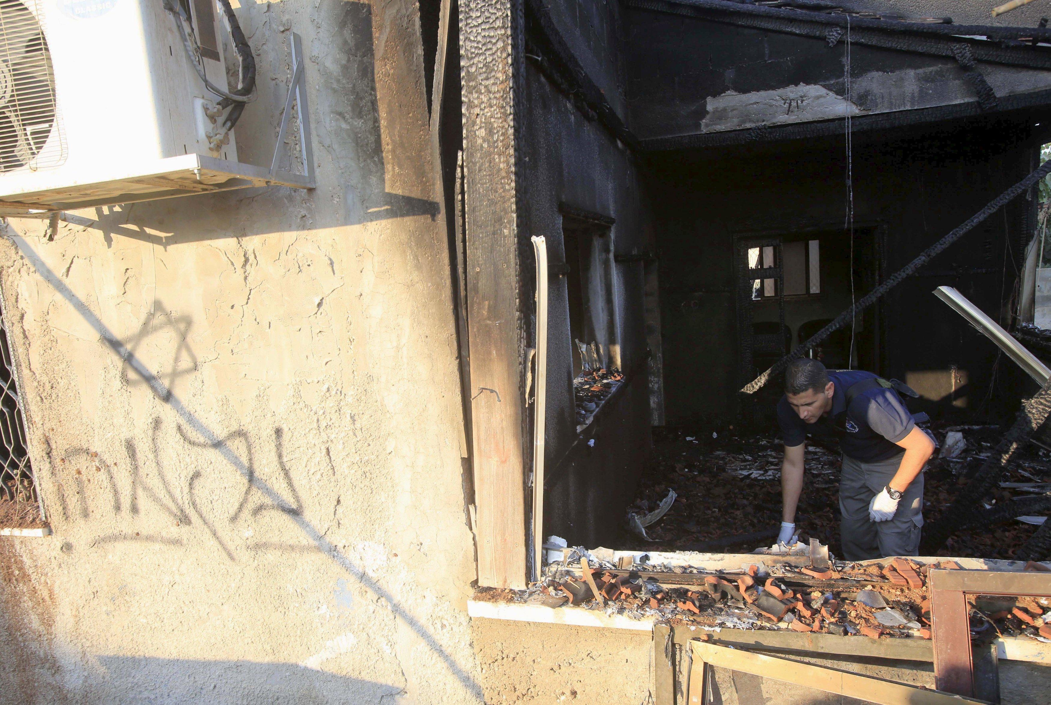 Palestinian toddler killed in suspected Jewish extremist attack
